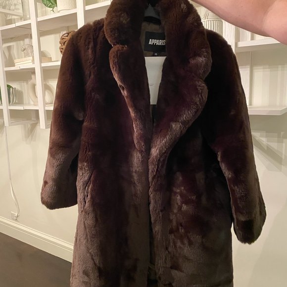 Apparis Jackets & Blazers - NEVER BEEN WORN (WITH TAGS) APPARIS Stella Faux Fur Coat XS